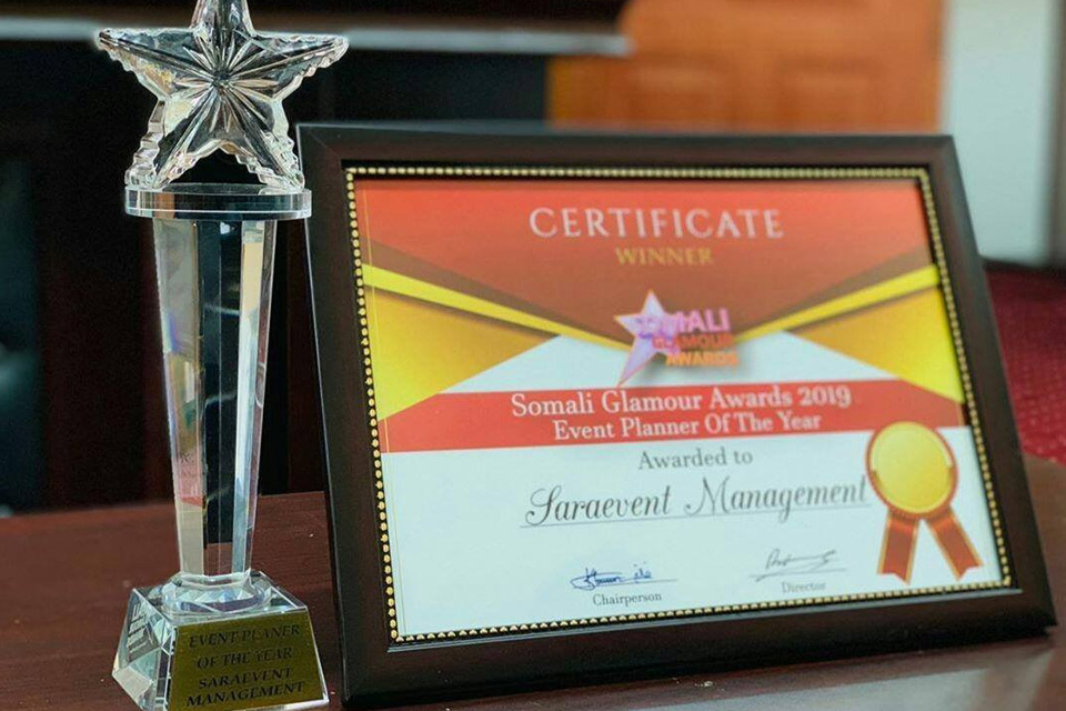 Somali Glamour Awards 2019 – Event Planner of the Year in Nairobi, Kenya